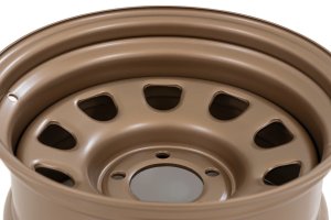 GMC Yukon Steel Wheel - Rough Country - 10-slot D-window design - Bronze - '92-'99
